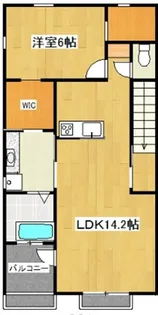 ラウレア【2階】の間取り