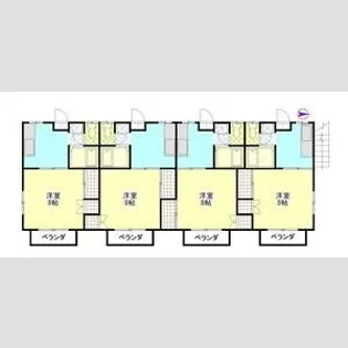 五代アムアージュ【1階】の間取り