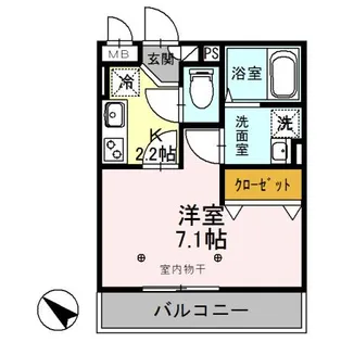 シャルマン【2階】の間取り