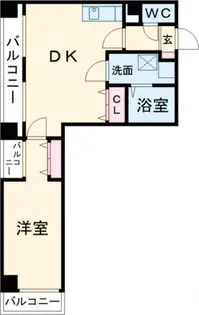 グリーンピア高崎【5階】の間取り