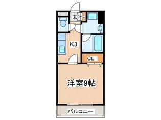 ボヌ-ル【4階】の間取り