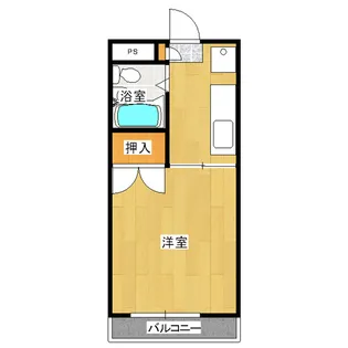 コーポ10【2階】の間取り