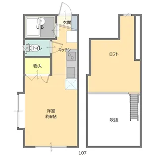 アピレ本町【1階】の間取り