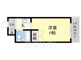 ハイツ大朋【2階】の間取り