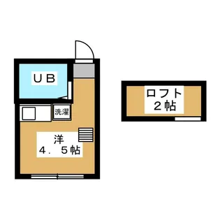 シエスタ下井草【2階】の間取り