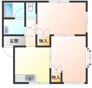 シャトーロイヤル【2階】の間取り