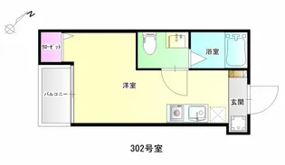 リヴェール弐番館【3階】の間取り