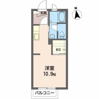 エル・シャンテB【1階】の間取り