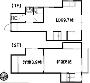 テラス鈴木【1階】の間取り