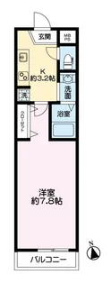 サンモール蕨【2階】の間取り