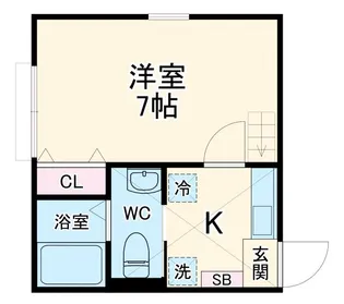 ERINA新横浜【1階】の間取り