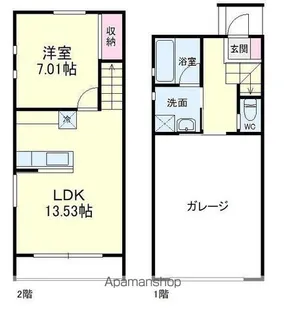 M&Y78B【1階】の間取り