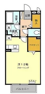 ブルームVII【2階】の間取り