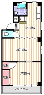 メゾン永山【3階】の間取り