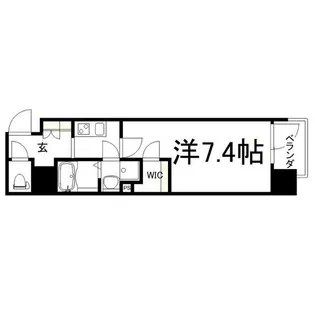 JPレジデンス大阪上町台【9階】の間取り