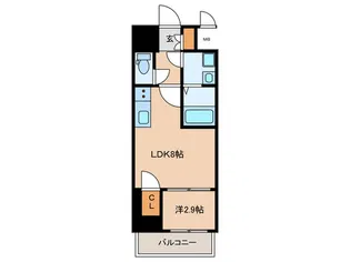 GARDENIA城北公園【7階】の間取り