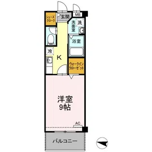 Ocean Terrace【5階】の間取り