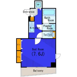 東京都品川区西五反田7【マンション】の間取り
