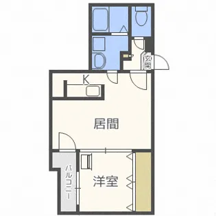 プラチナコートN18【3階】の間取り