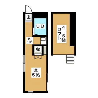 SHALL HOUSE 白楽【1階】の間取り