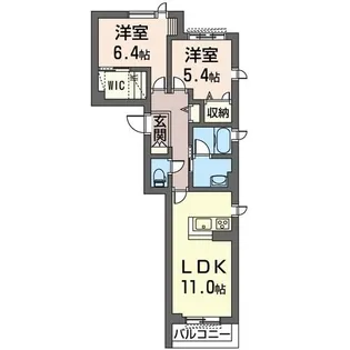 トゥリアノンIII【3階】の間取り