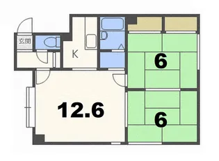 パスウェイD1【2階】の間取り
