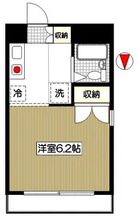 アテナゑにし【2階】の間取り