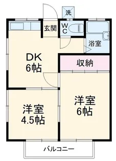 ハイツ志村第1【2階】の間取り