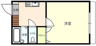 メープルコートうらら【1階】の間取り