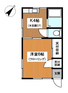 サンビレイ1【1階】の間取り