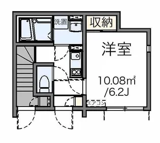 YOU【1階】の間取り