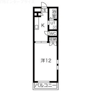 ラルジュII【1階】の間取り