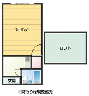 レモン【1階】の間取り