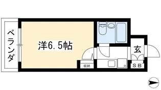 デトム・ワン御所南【2階】の間取り