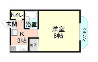 メゾン朝日台II【2階】の間取り