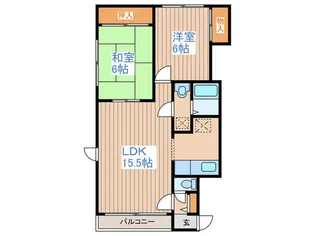 シャルマン30【2階】の間取り