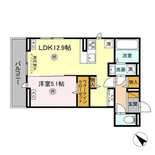 ホープドリームハウス【2階】の間取り