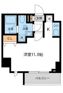 プライムアーバン住吉II【3階】の間取り
