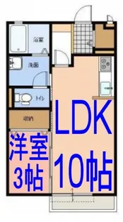 1LDKの間取り画像