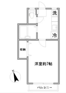 レジデンス自由が丘3【2階】の間取り