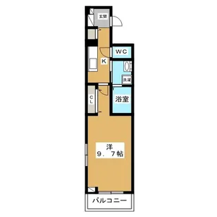 東京都あきる野市引田【アパート】の間取り