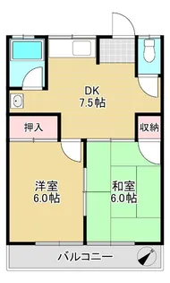 コーポ高橋【2階】の間取り