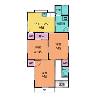 岐阜県美濃加茂市本郷町1【一戸建】の間取り