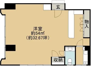 トレビアンビル【2階】の間取り