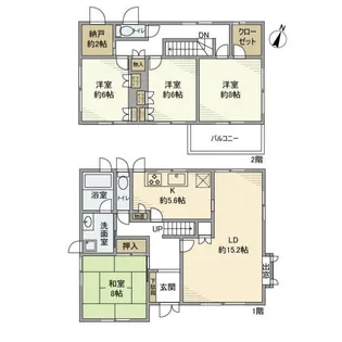 千葉県印旛郡栄町安食台3【一戸建】の間取り