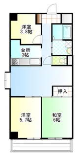 茨城県土浦市港町1【マンション】の間取り
