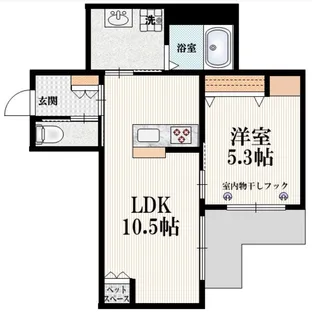 埼玉県志木市本町5【マンション】の間取り