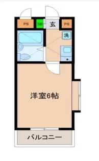 シティパレス北本III【2階】の間取り