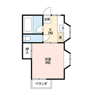 シャンティC【2階】の間取り