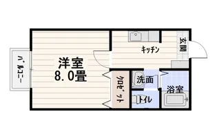 PIA欅 A棟【1階】の間取り